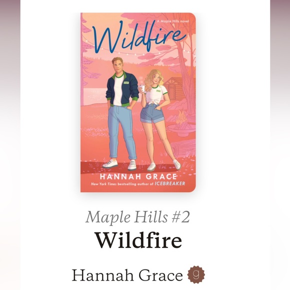Icebreaker and Wildfire Books by Hannah Grace - Picture 3 of 3